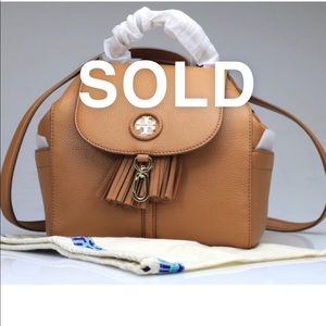 Tory Burch Whipstitch Mini Backpack